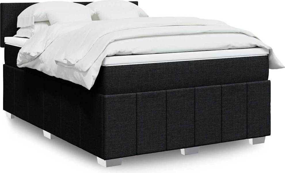 Boxspringbett 140 x 200 vidaXL Box Spring Boxspringbett 144x200cm
