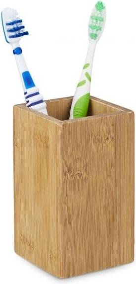 Mug For Toothbrush In Bamboo