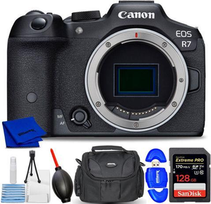 Eos r7 Canon EOS R7 Mirrorless Camera 5137C002 7PC Accessory Bundle
