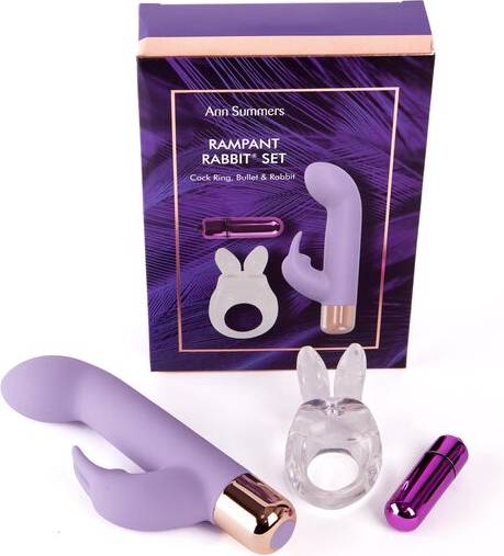 Rampant rabbit Sex Toys Ann Summers Rampant Rabbit Set Gift Set Purple