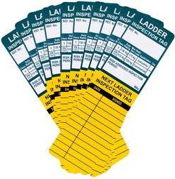 Scan Replacement Ladder Tag Inserts Pack Of 10