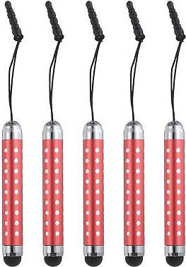 Uxcell 5pcs Rhinestone Capacitive Stylus Pens