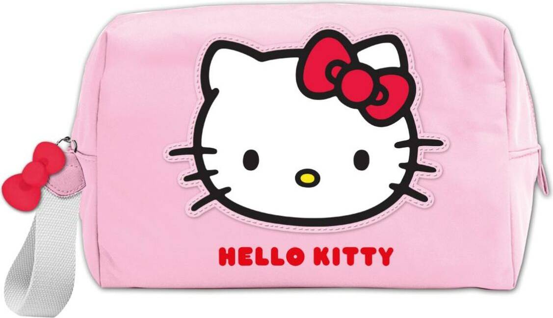 Hello Kitty Renoverad Rese Kosmetikväska - Rosa
