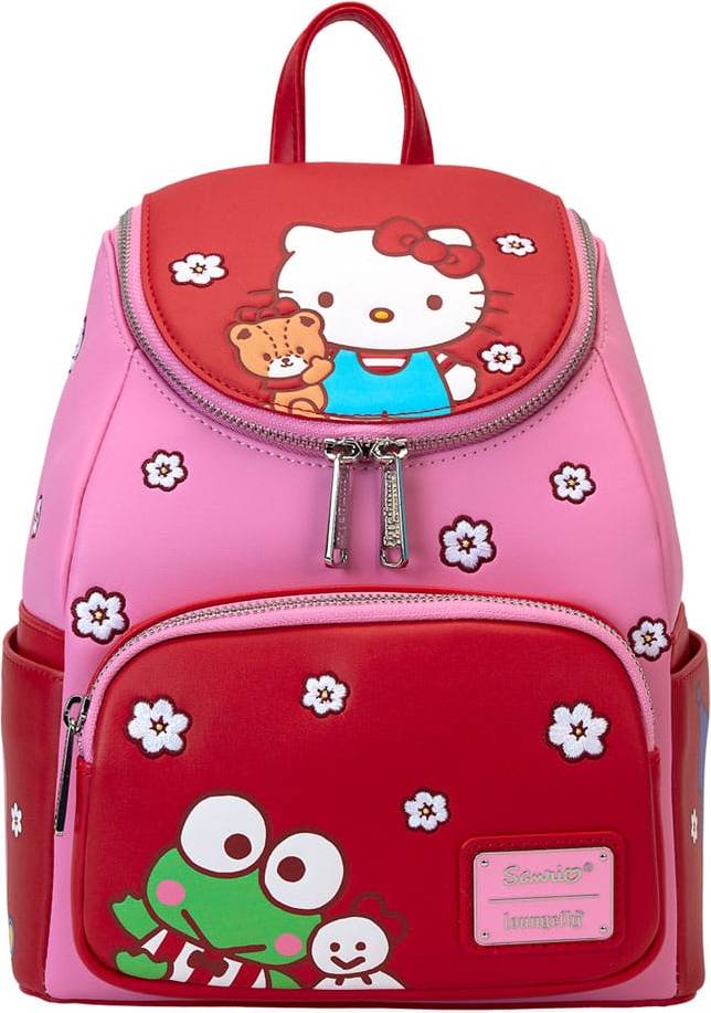 Loungefly Hello Kitty & Friends Mini Backpack - Red/Pink