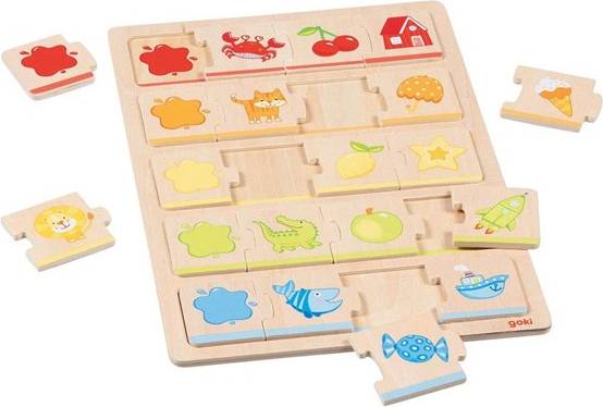 Goki My First Color Jigsaw Puzzle 20 pcs