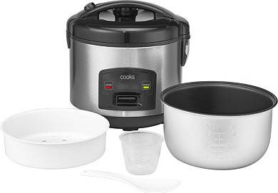 Steamer JCP Cooks 14-Cup Non-Stick Rice Cooker