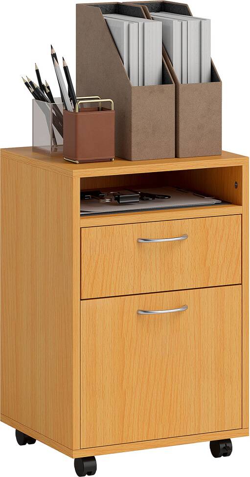Homcom 60cm Filing with Drawers Storage Cabinet