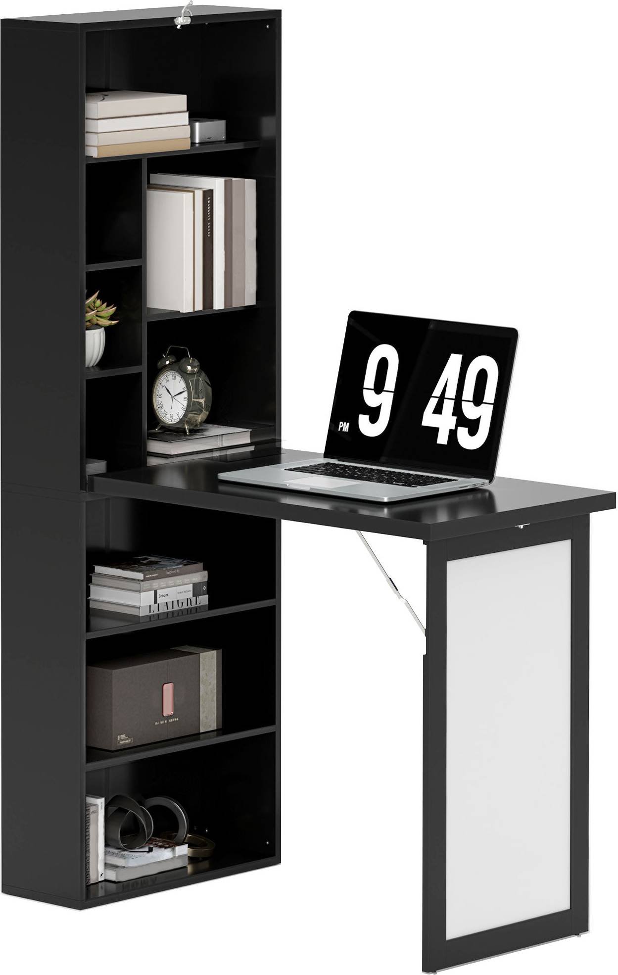 Homcom Convertible Work with Whiteboard Writing Desk