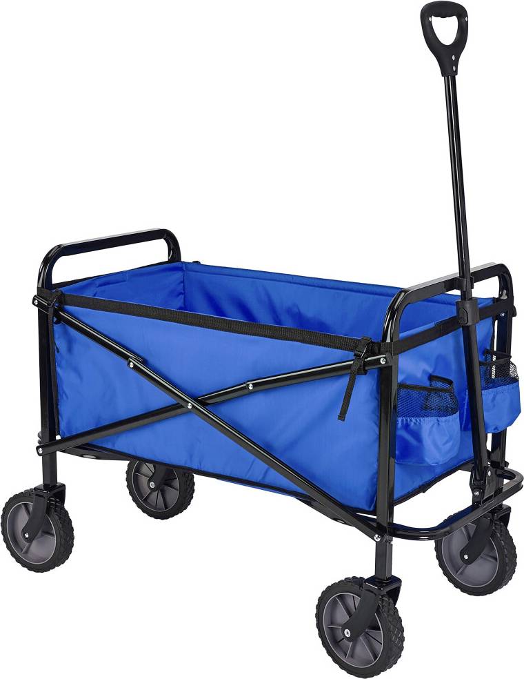 Amazon Carrello Pieghevole Multiuso Resistente Blu