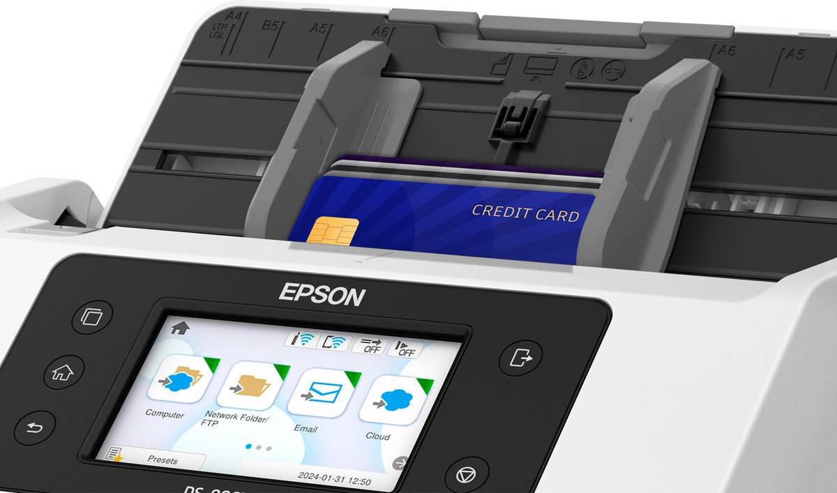 Wireless scanner Epson DS-900WN EdgeLink High-Speed Wireless Network Color Document Scanner