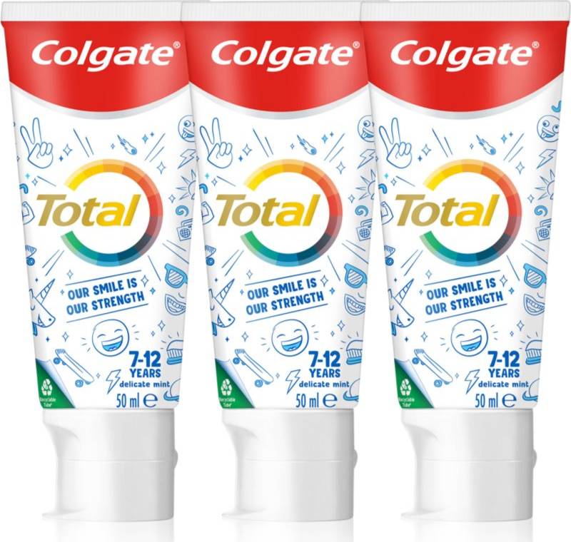 Colgate total Colgate Total Junior Toothpaste 3 x 50 ml