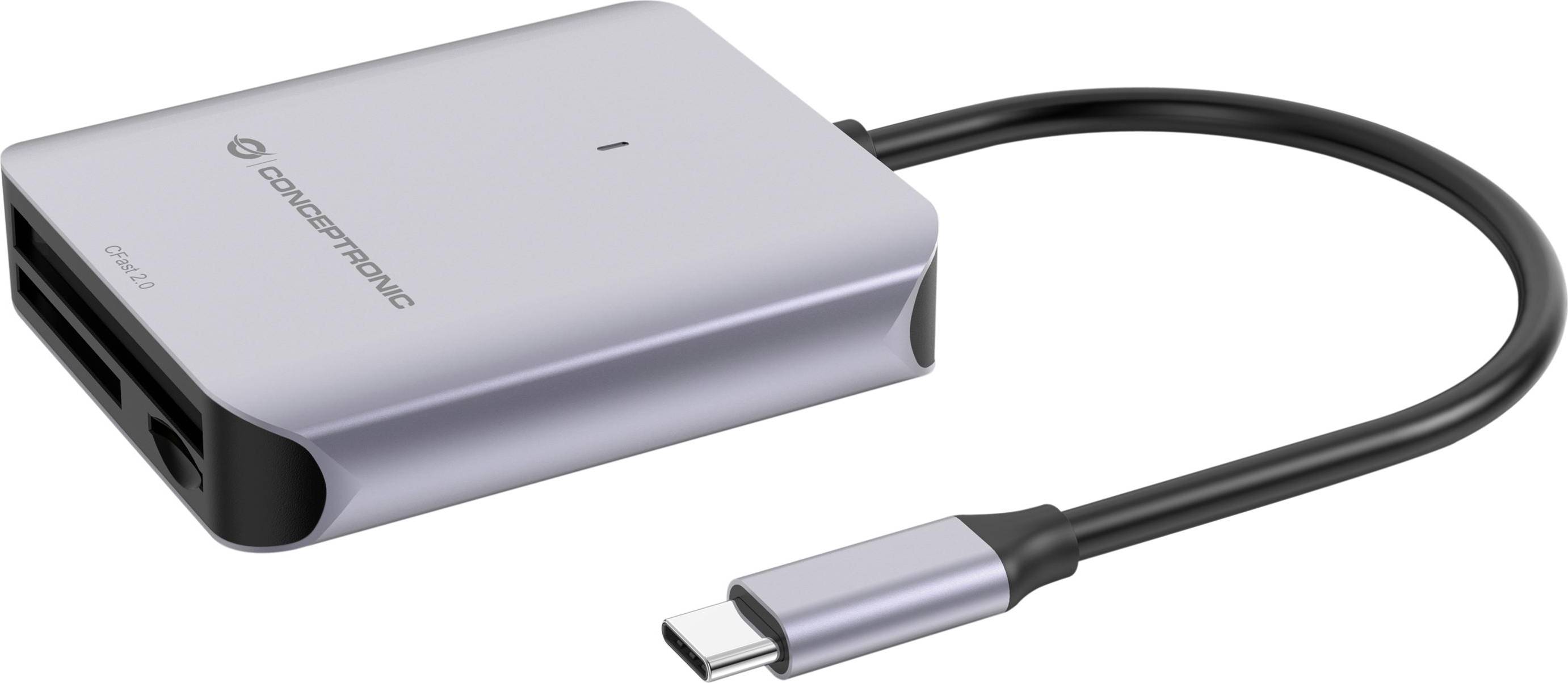 Conceptronic 3-In-1 Card Reader Usb 3.2