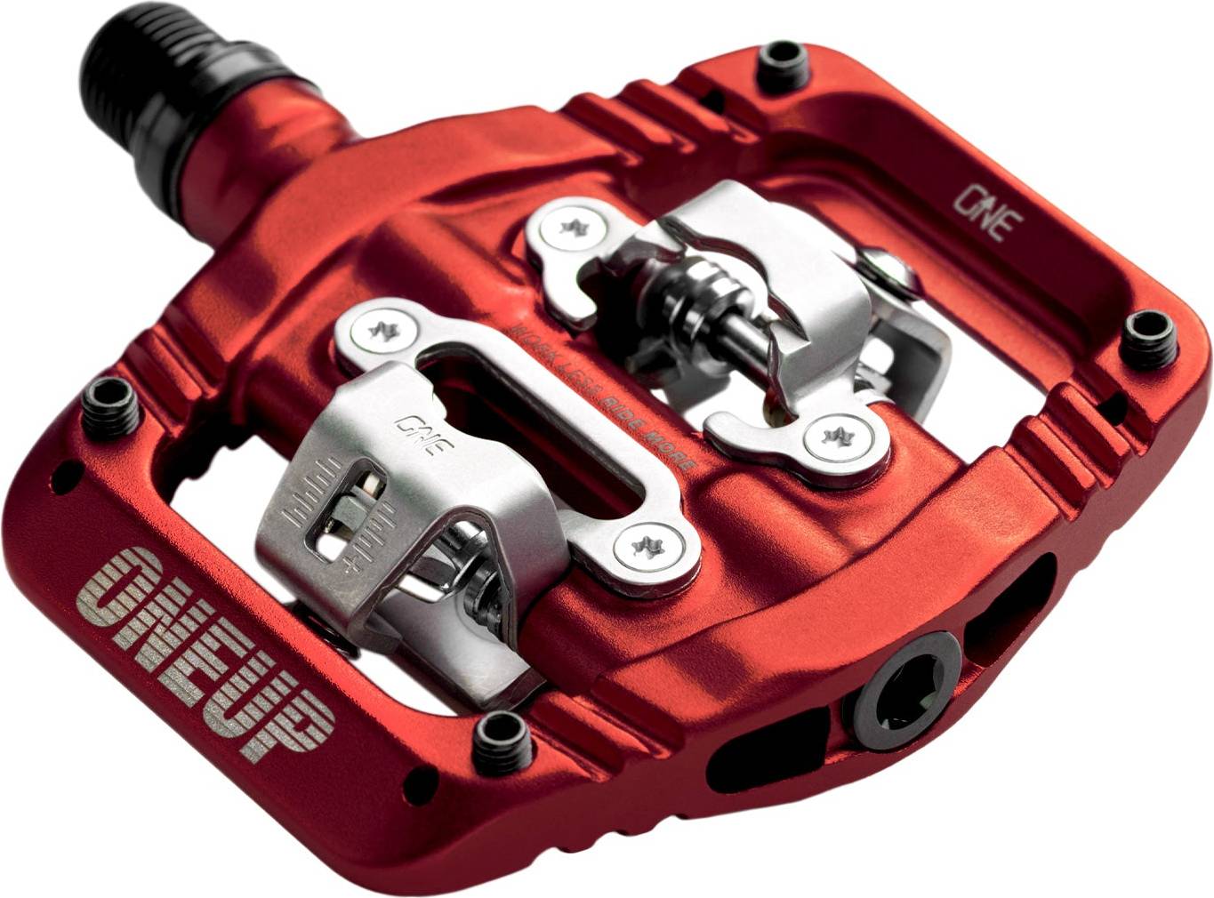 Components Clip Pedals Red