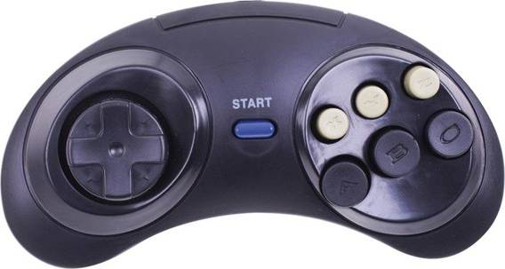 Trade Invaders MegaDrive 6-Button Wired Controller