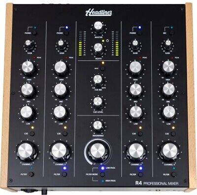 Mixer dj Headliner R4 Rotary DJ Mixer