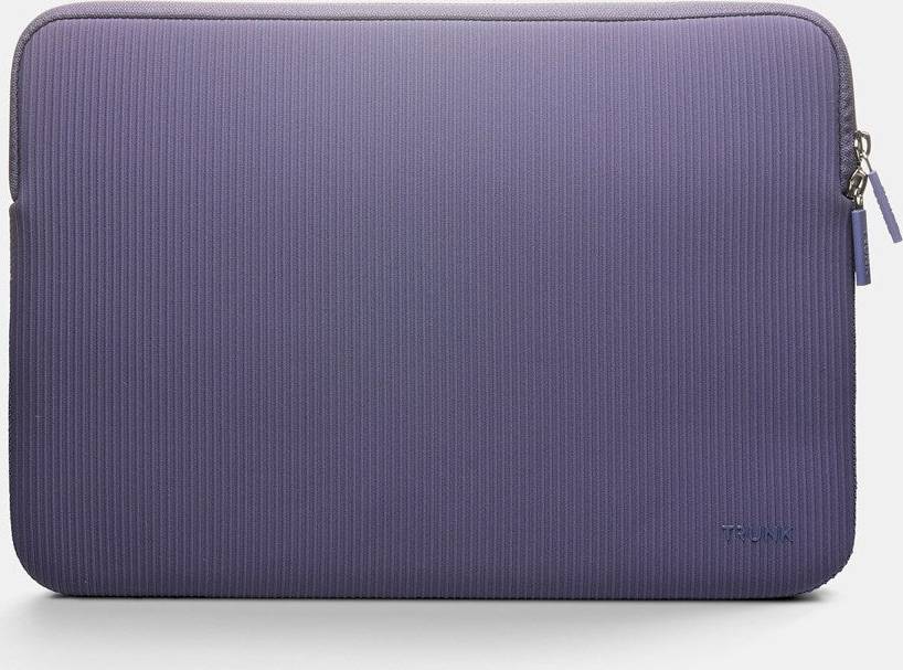 Trunk 14 Inch MacBook Pro Ribbed Velvet Sleeve Purpur