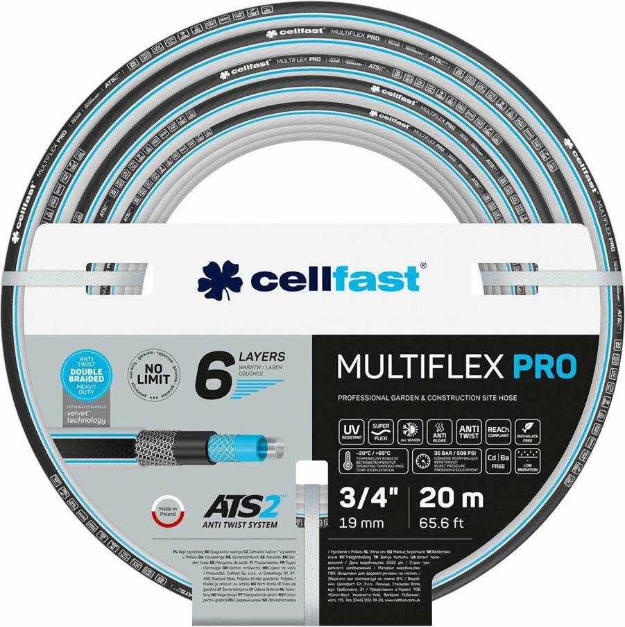 Cellfast Multiflex Pro ATS2 Trädgårdsslang 20m