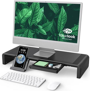 Monitor riser stand Klearlook Foldable Monitor Stand Riser