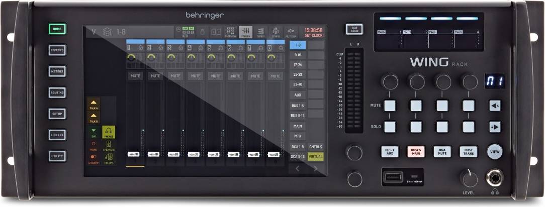 Wing Rack Rackmonterad Digital Mixer