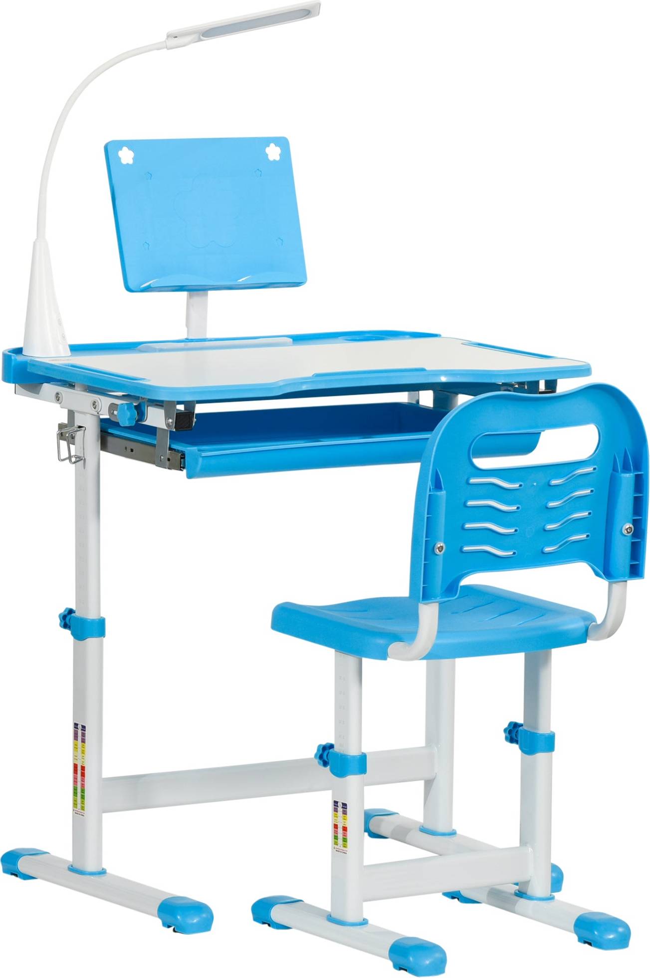 Kids desk Homcom Kids Study Desk and Chair Set