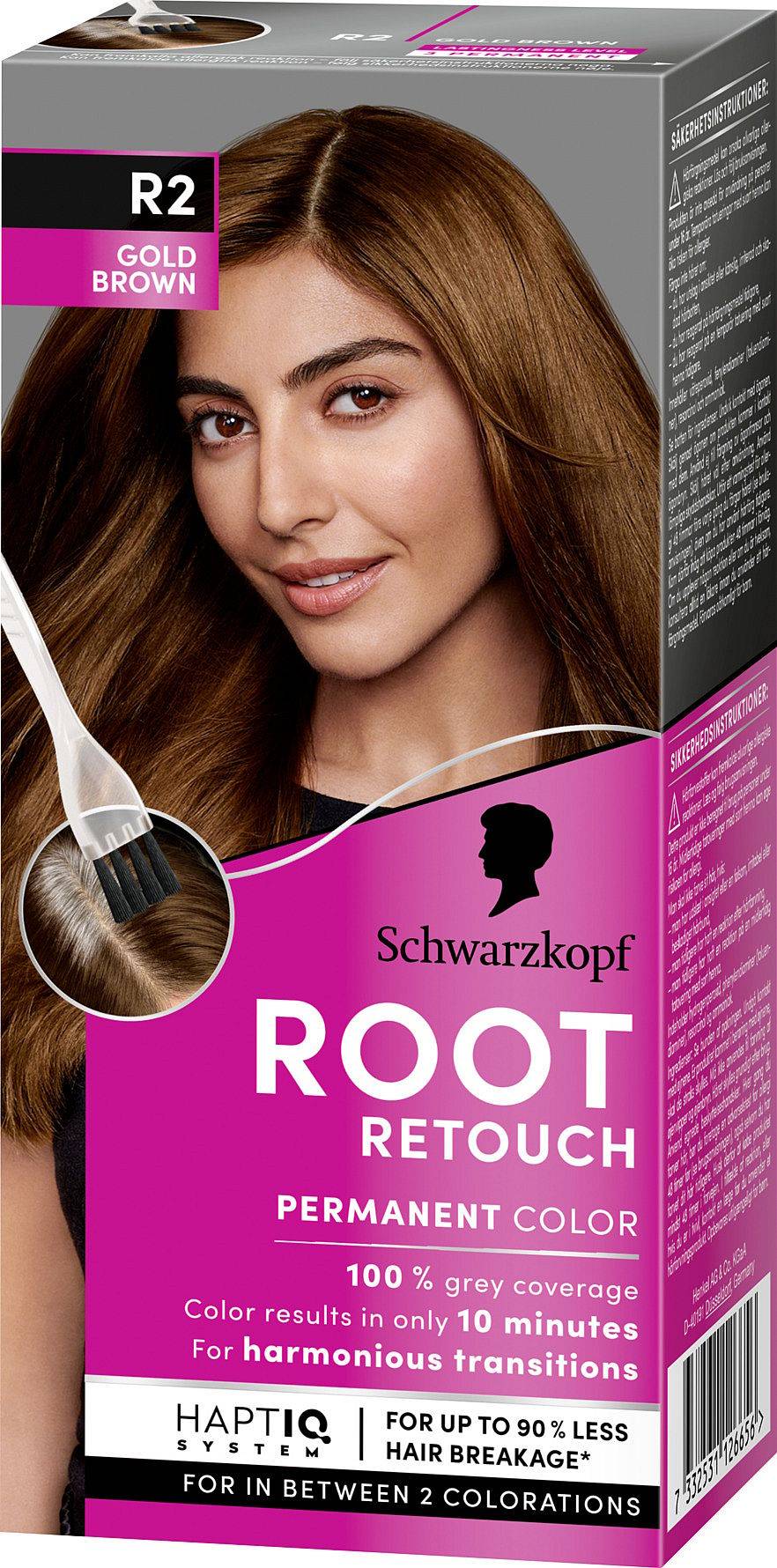 Schwarzkopf Root Retouch Permanent Color R2 Gold Brown