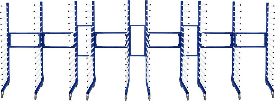 Clothes drying rack Monster Racking Combi Spray Drying Rack Trolley - Mobile Dry Storage