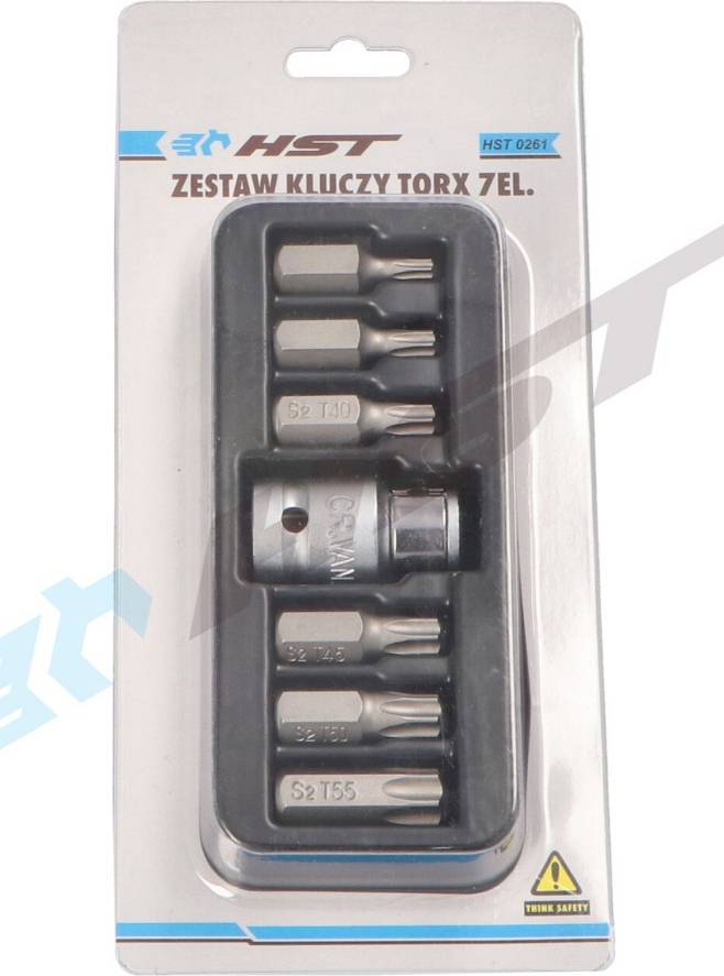 HST 0261 Screwdriver Bit Set 7pcs