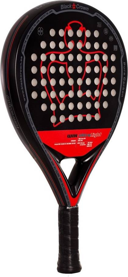 Black Crown Win Ultralight Padel Racket