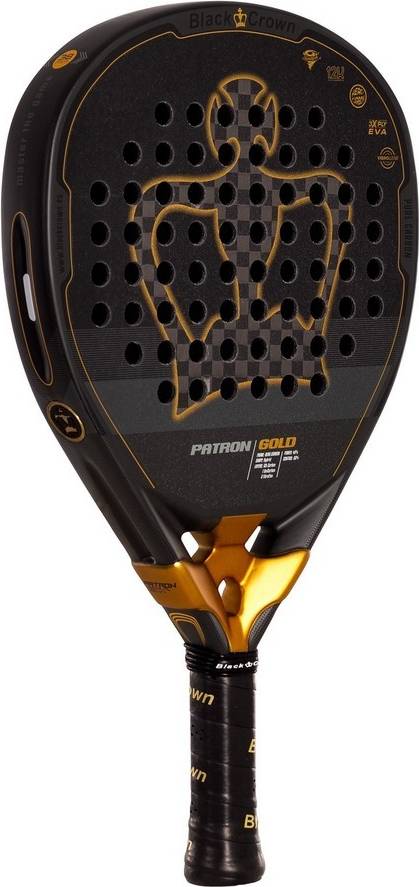 Black Crown Patron Gold Padel Racket