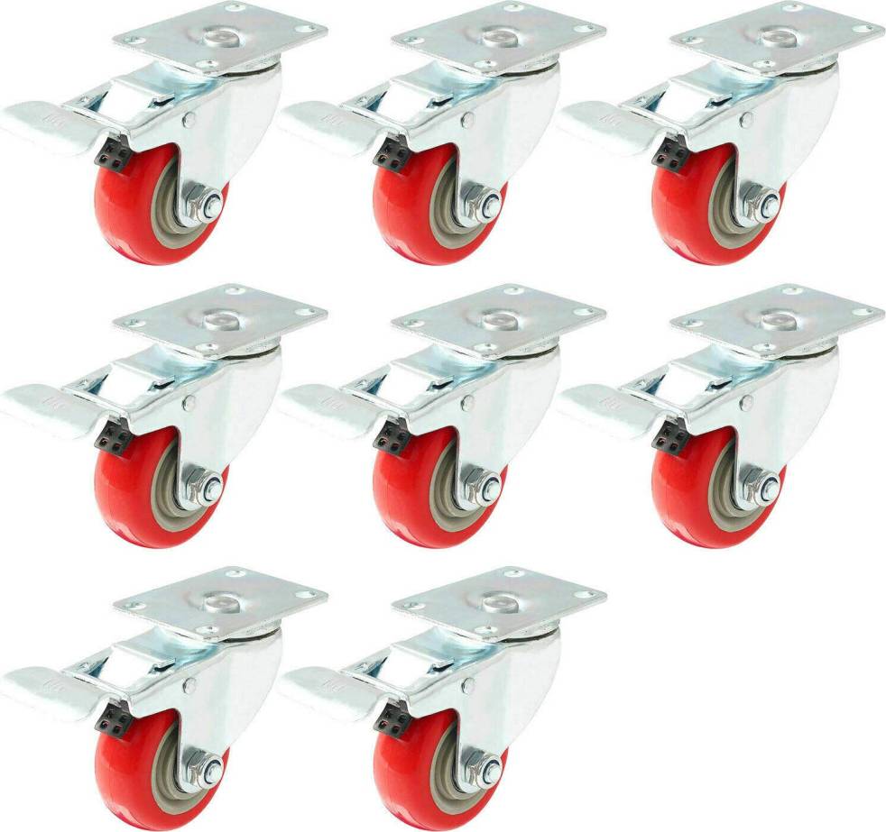 3 Inch Pyered Gaming Jarroller Punaiset