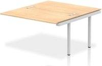 Impulse Bench B2B Ext Kit 1400 Silver Frame Writing Desk