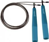 Steel Speed Handle Skipping Rope Bleu