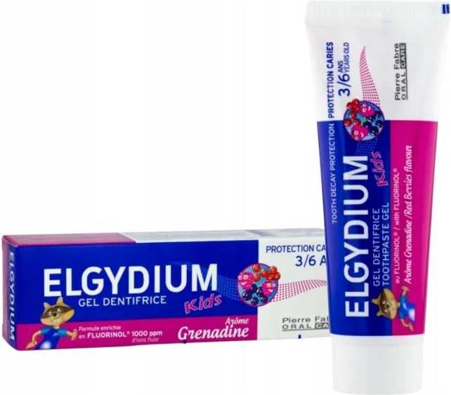 Elgydium Kids Fluorinol Raspberry Strawberry 50 ml