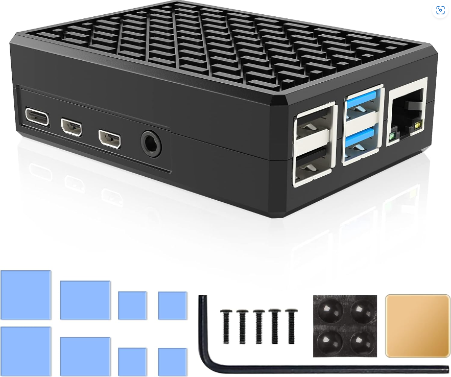 Pi 4 Raspberry Pi 4 Gehäuse mit 4B Case