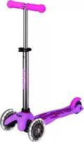 Patinete Scooter 3 Ruedas Micro Mini Deluxe LED Glow Rosa