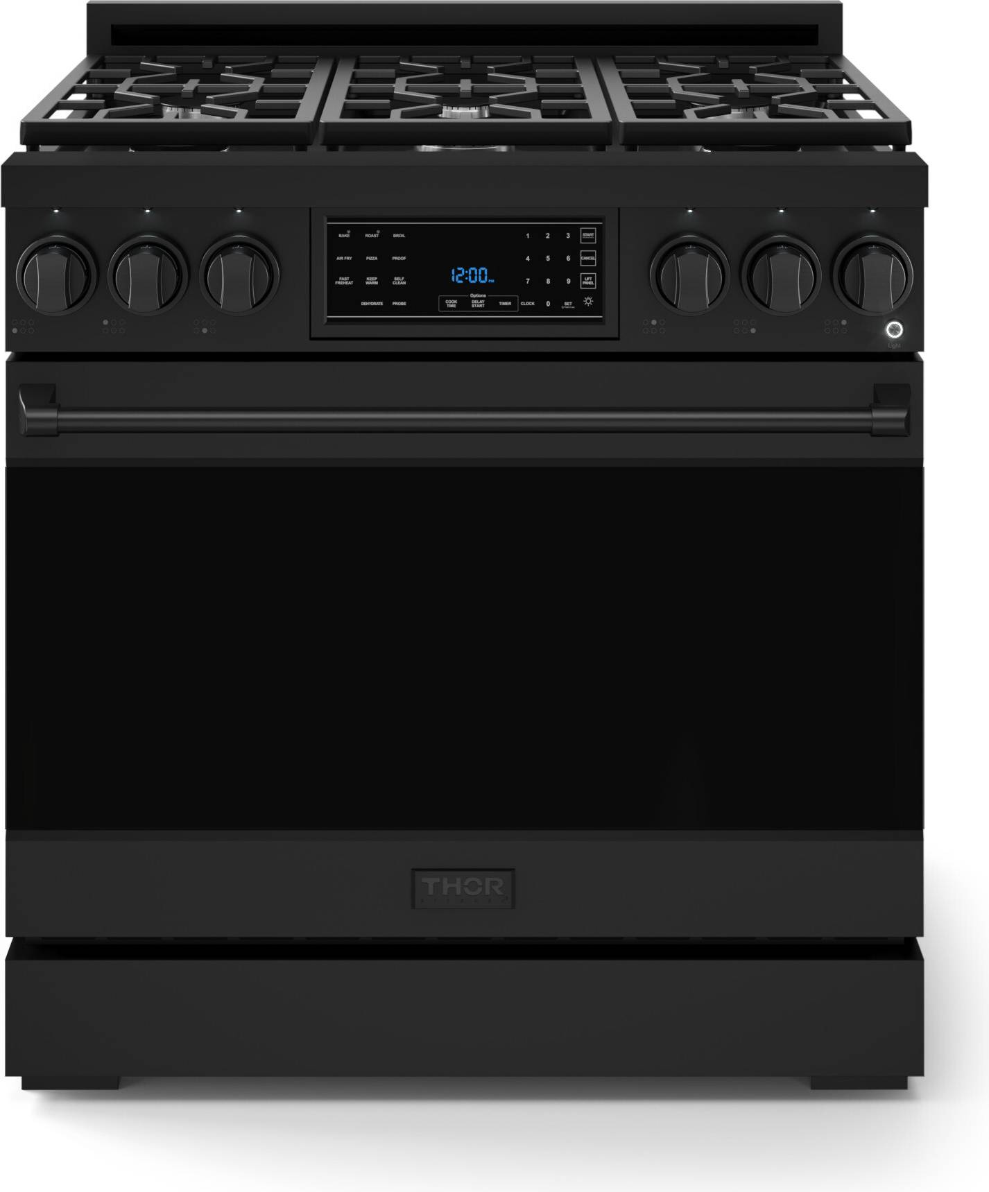 Gas range stove Thor Kitchen Gordon Ramsay Collection 36" Liquid Range RSG36BLP