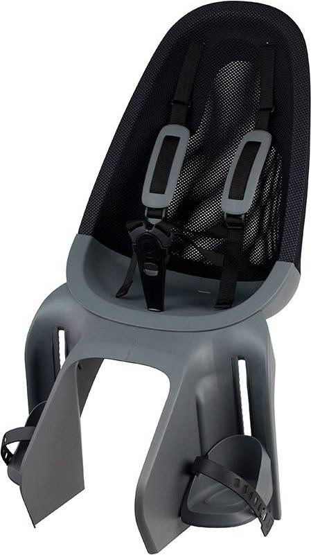 Air Grey Black Rack Mounted Rear Baby Seat