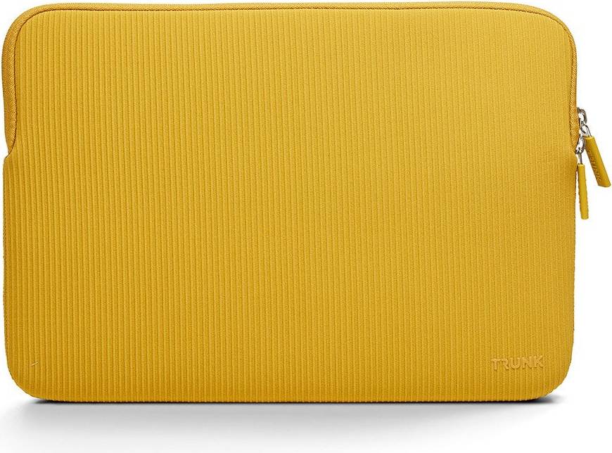 Trunk MacBook Pro Ribbed Velvet Sleeve - Gul