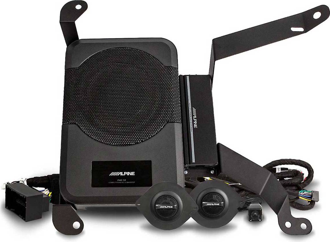 Car sound system Alpine Powered System Upgrade JL