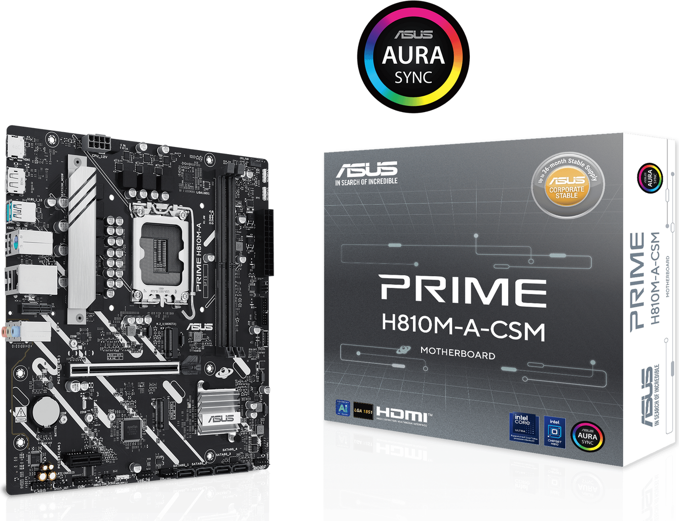 ASUS PRIME H810M-A-CSM Moderkort