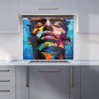 Warren Reed Radiant Reflection Kitchen Splashback 700mm x 750mm Splash Guard