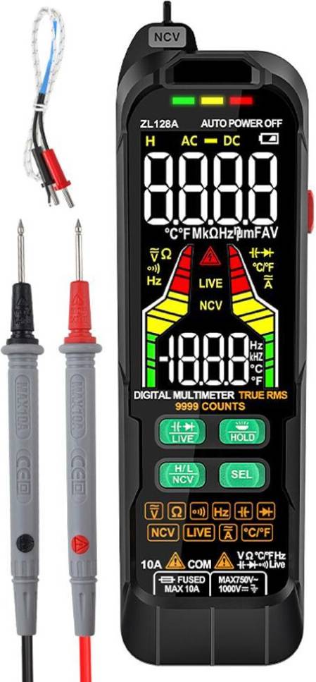 Multimetro Digitale Tester Professionale ZL128A