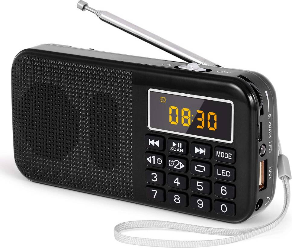 Chronus Portable Rechargeable Radio