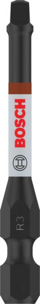 Bosch Pro Impact Control Robertson Screwdriver Bit R3 Square 55mm Pack