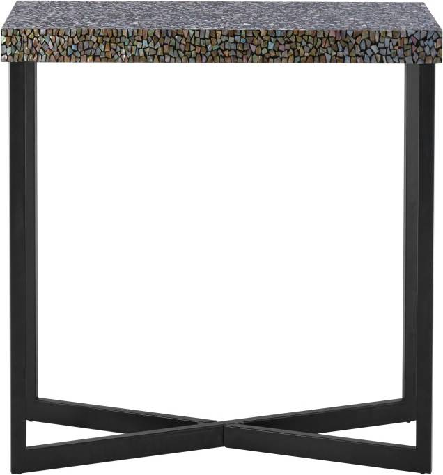 Premier Fusion Crackle Mosaic Rectangular Console Table