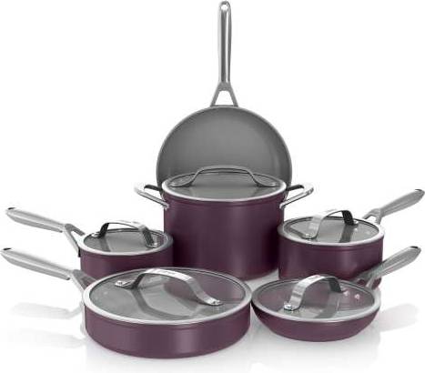 Ninja neverstick Ninja NeverStick Ceramic Pro 11-Piece Cookware Set