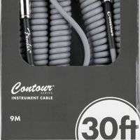 Fender Contour Coiled Cable 9m Inca Silver