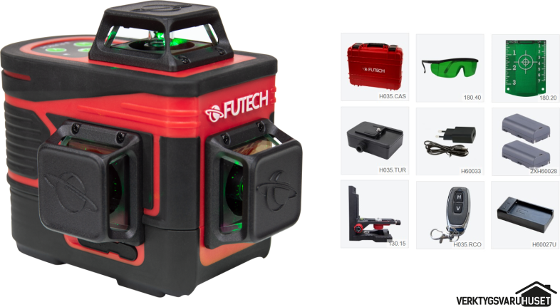 Futech Multilinjelaser 3D Compact