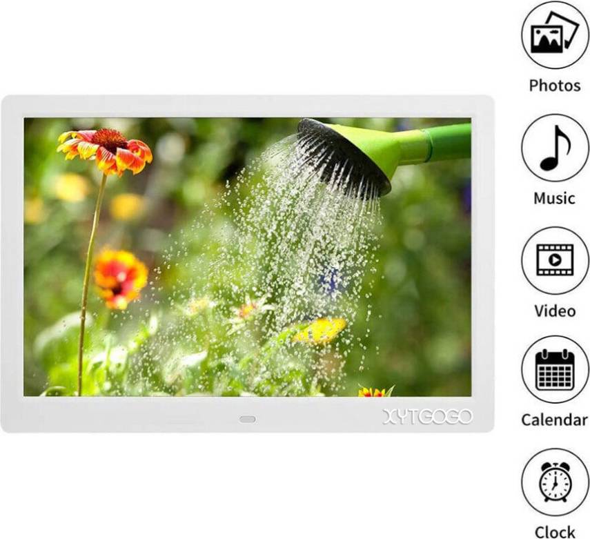 10.1 Inch HD Digital Photo Picture Frame Clock