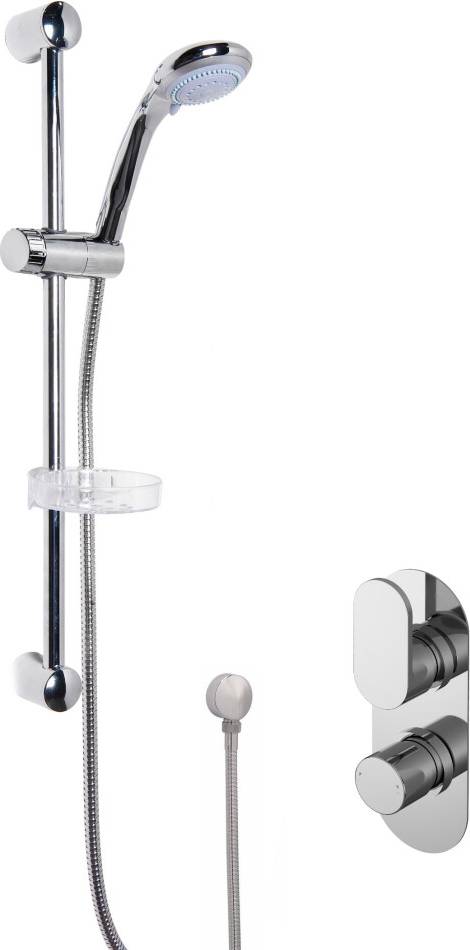 Balterley Current Shower Bundle Chrome Rail Kit